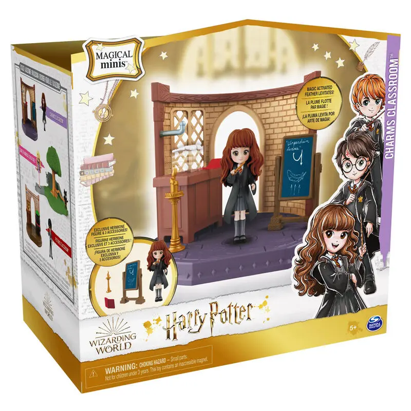 Harry Potter Magic Enchantments Classroom + Hermione figure 5cm product photo