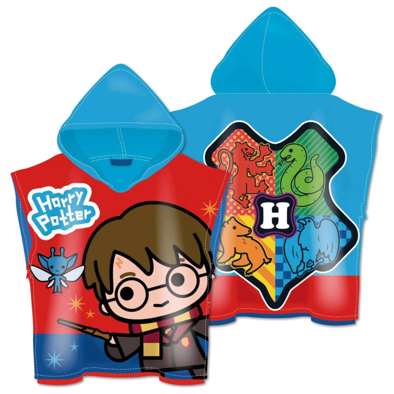 Harry Potter Magic beach towel poncho product photo
