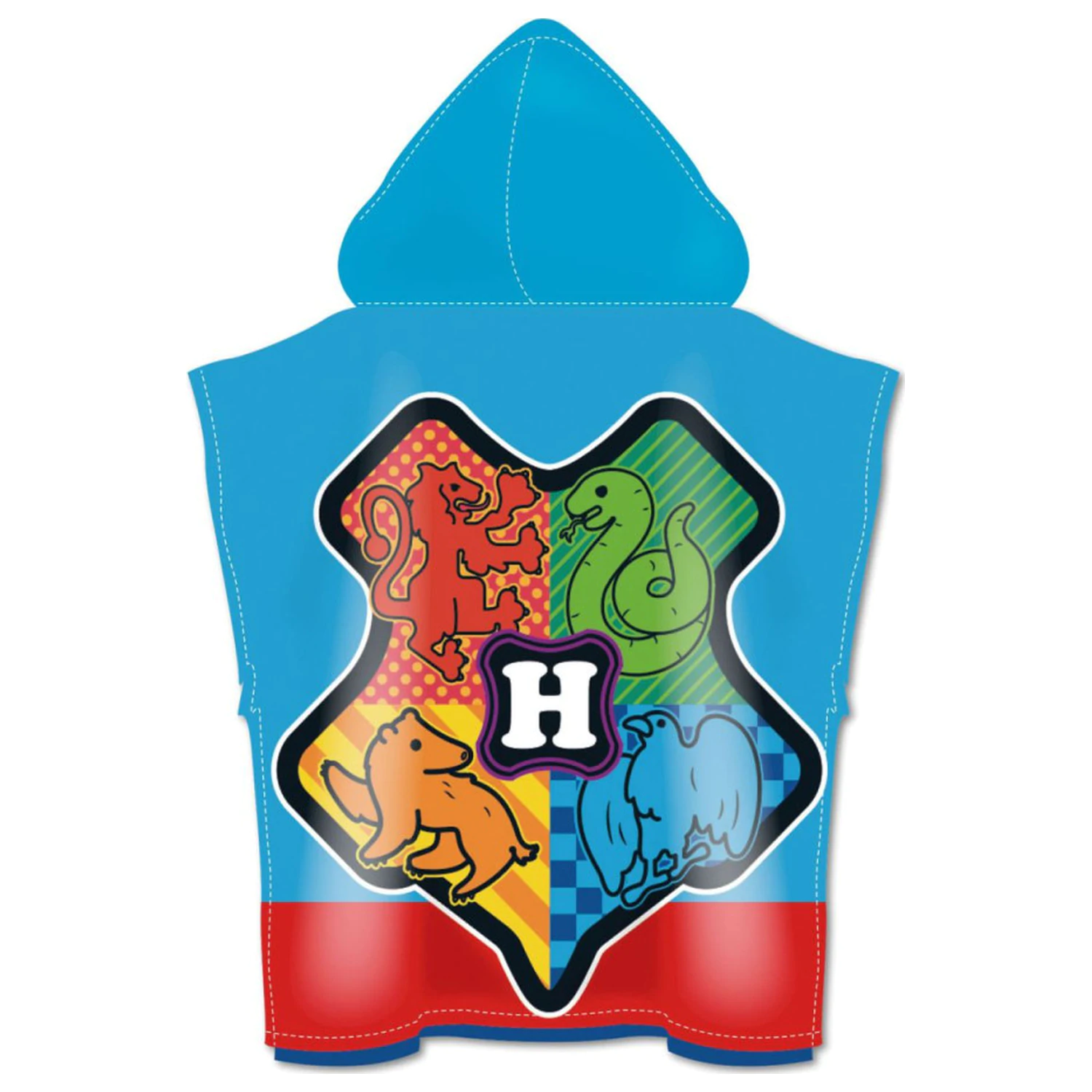 Harry Potter Magic beach towel poncho product photo