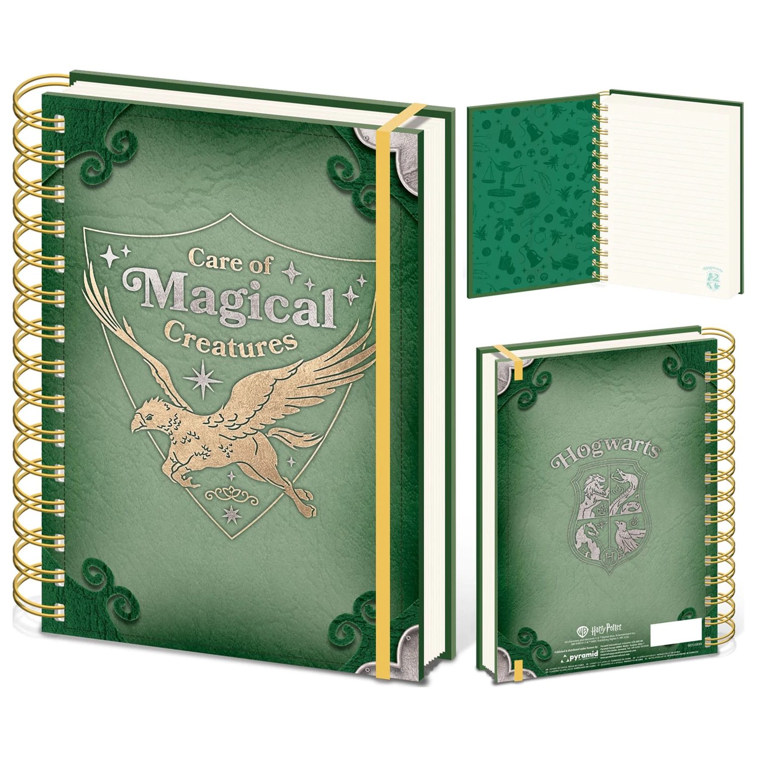 Harry Potter Magical Creatures A5 Wiro Notebook product photo