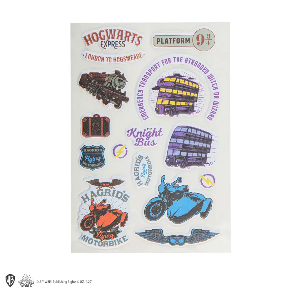 Harry Potter Puffy Sticker Magical Motors product photo