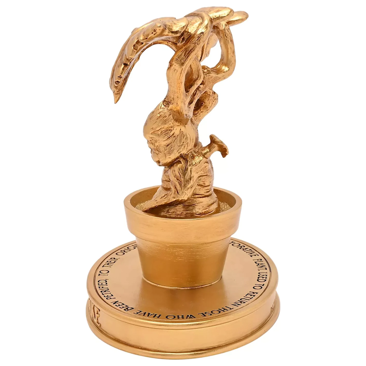 Harry Potter Mandrake Gold Figure 18cm product photo