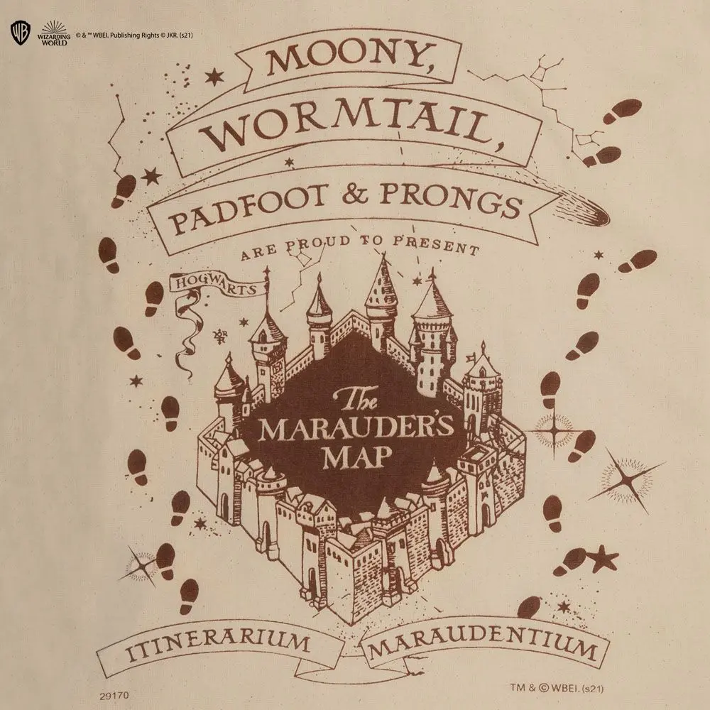 Harry Potter Tote Bag Marauder Map termékfotó