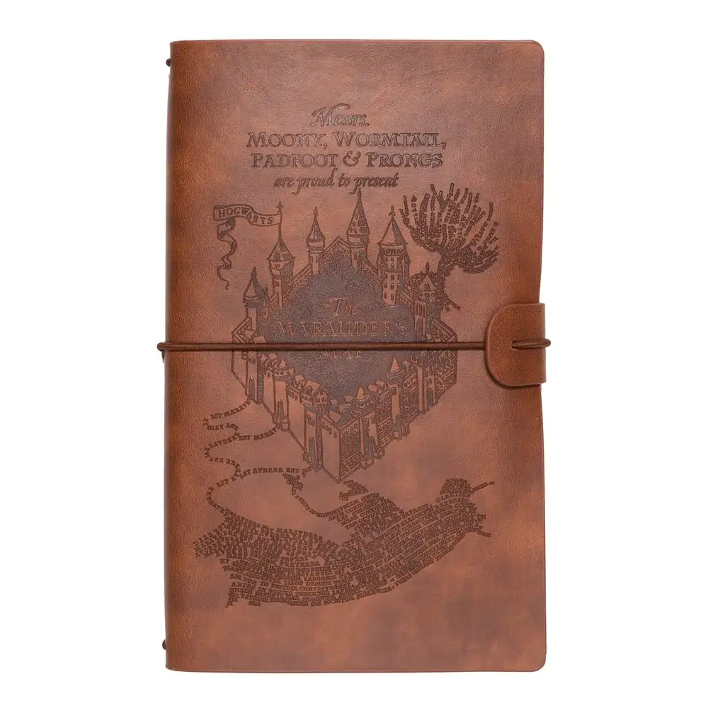 Harry Potter Marauder Map travel notebook product photo