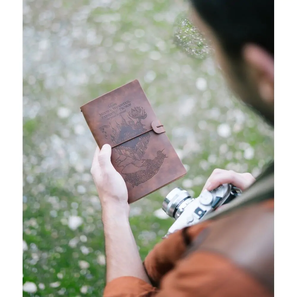 Harry Potter Marauder Map travel notebook product photo