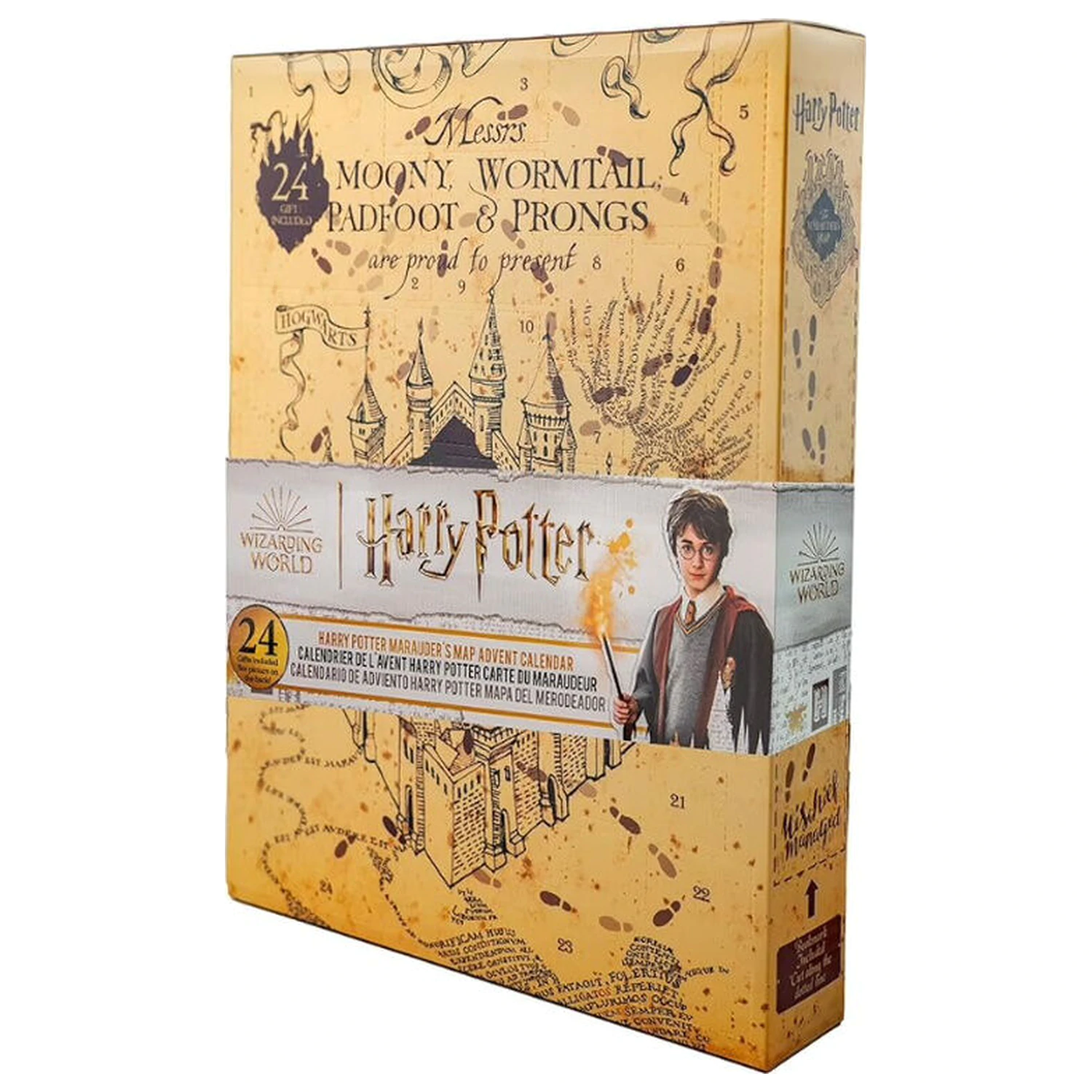 Harry Potter Marauder's Map advent calendar product photo