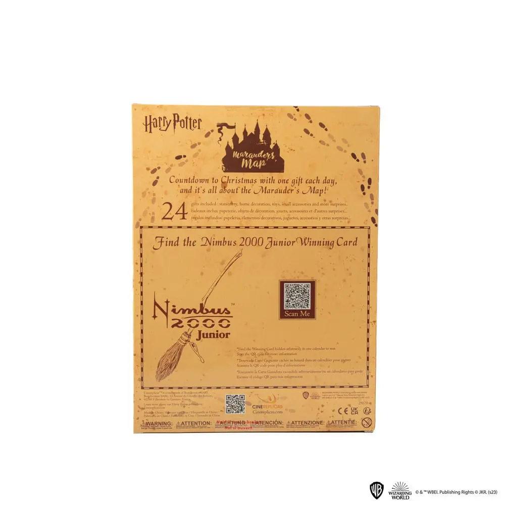 Harry Potter Advent Calendar Marauder's Map product photo