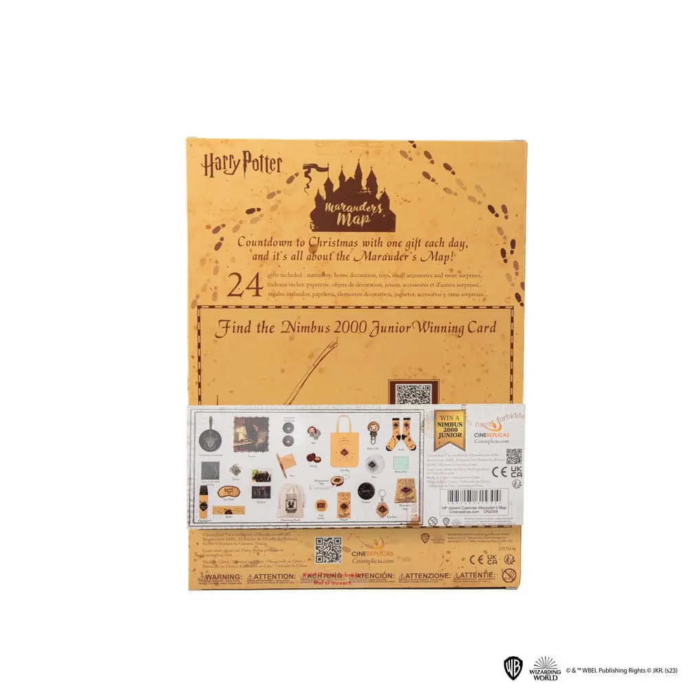 Harry Potter Advent Calendar Marauder's Map product photo