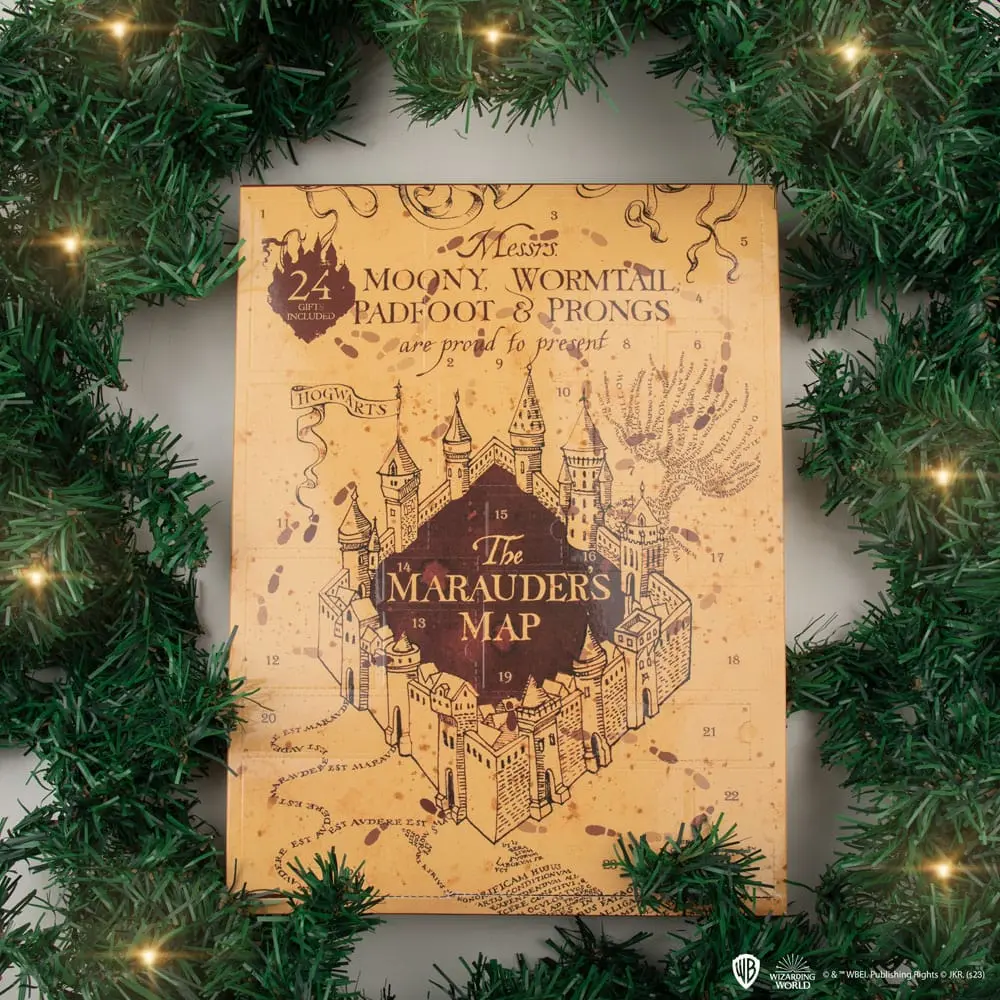 Harry Potter Advent Calendar Marauder's Map product photo