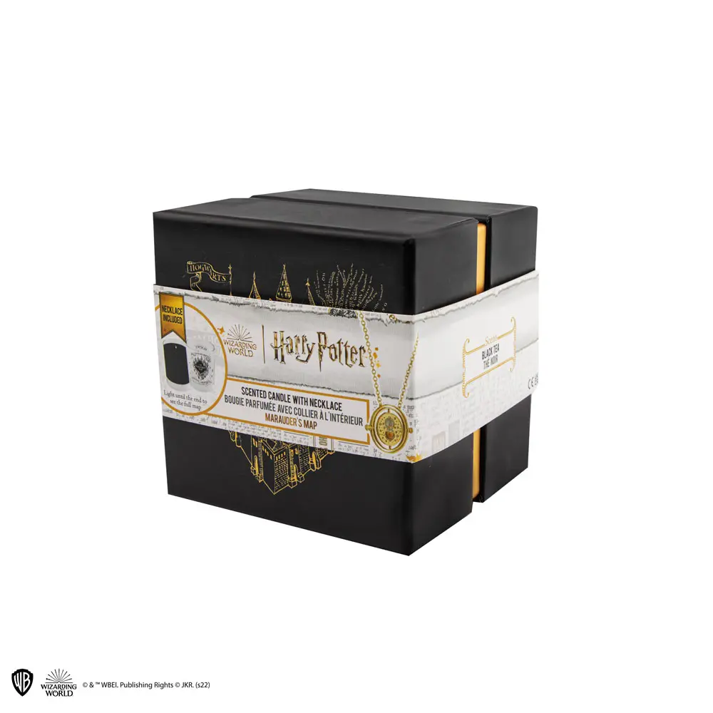 Harry Potter Candle with Necklace Marauder's Map product photo