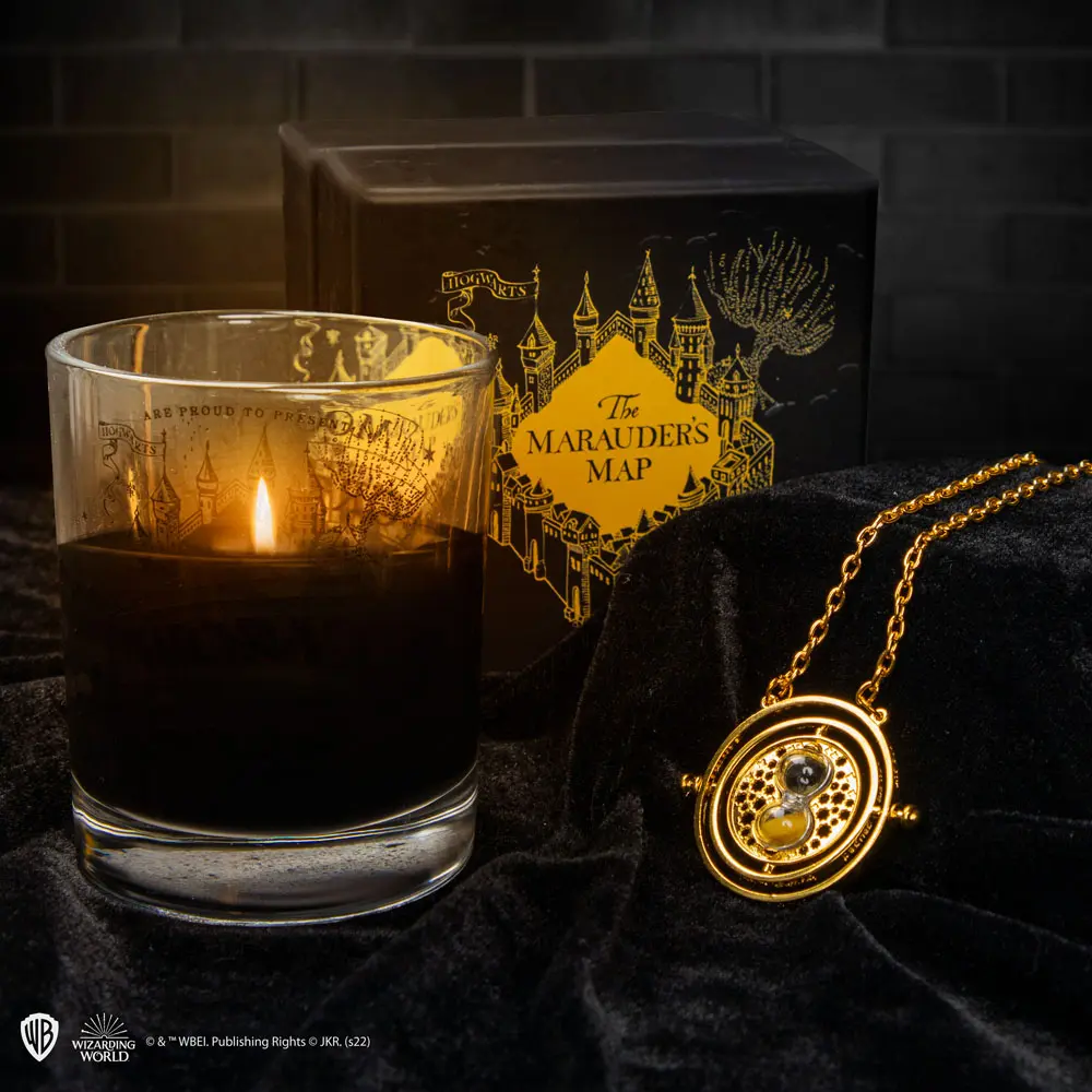 Harry Potter Candle with Necklace Marauder's Map termékfotó