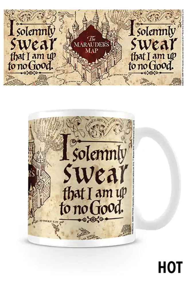 Harry Potter Heat Change Mug Marauder's Map termékfotó