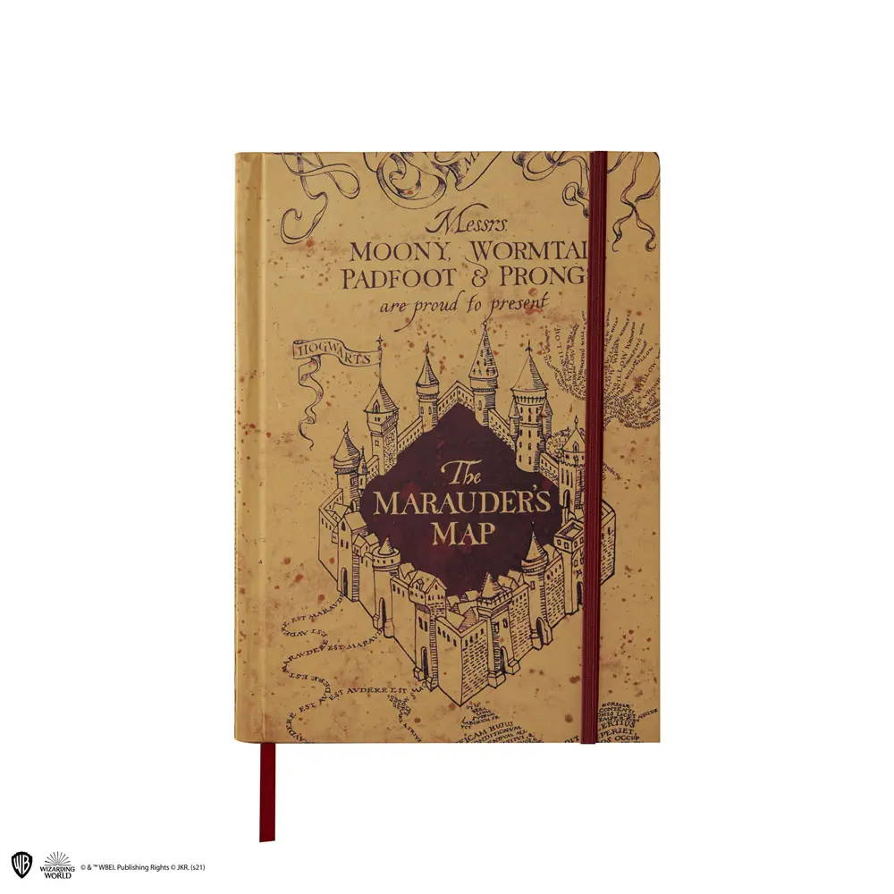 Harry Potter Notebook A5 Marauder's Map termékfotó