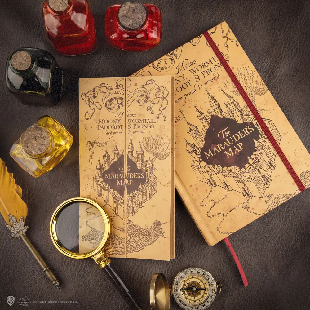 Harry Potter Notebook A5 Marauder's Map termékfotó