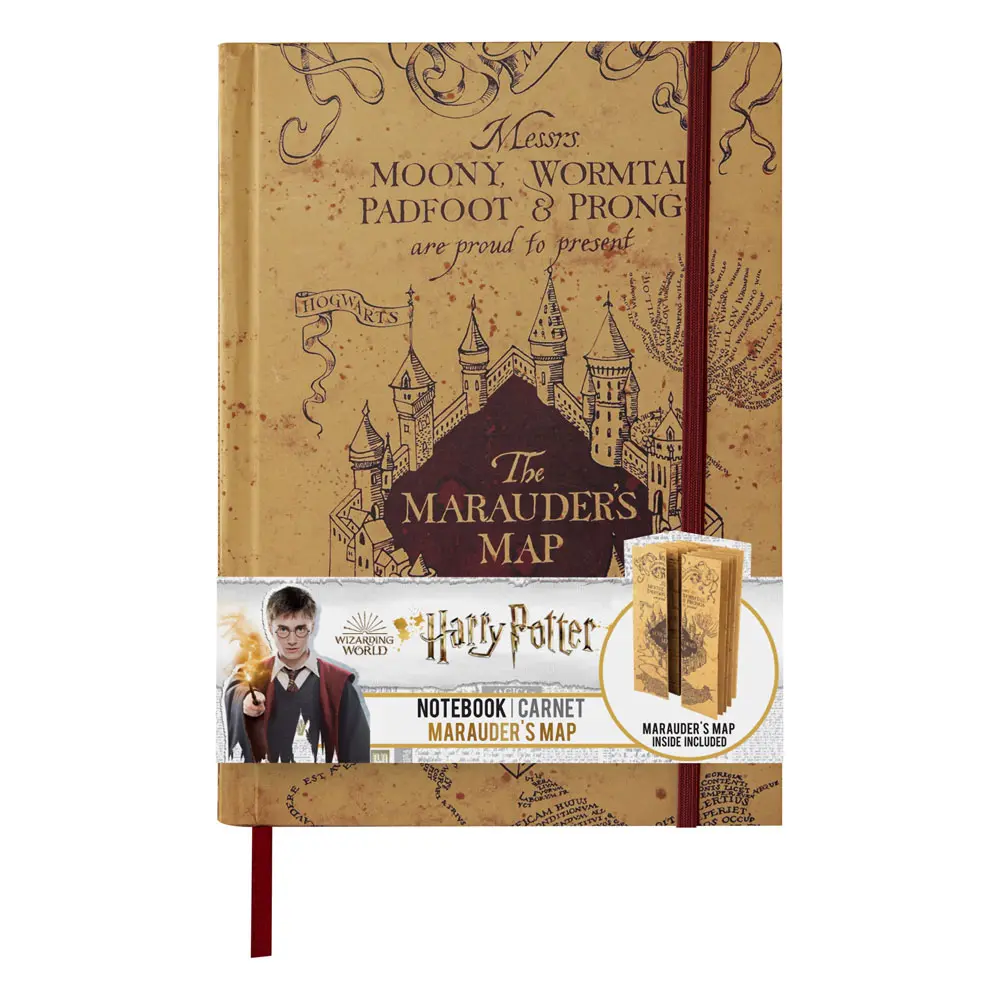 Harry Potter Notebook A5 Marauder's Map termékfotó