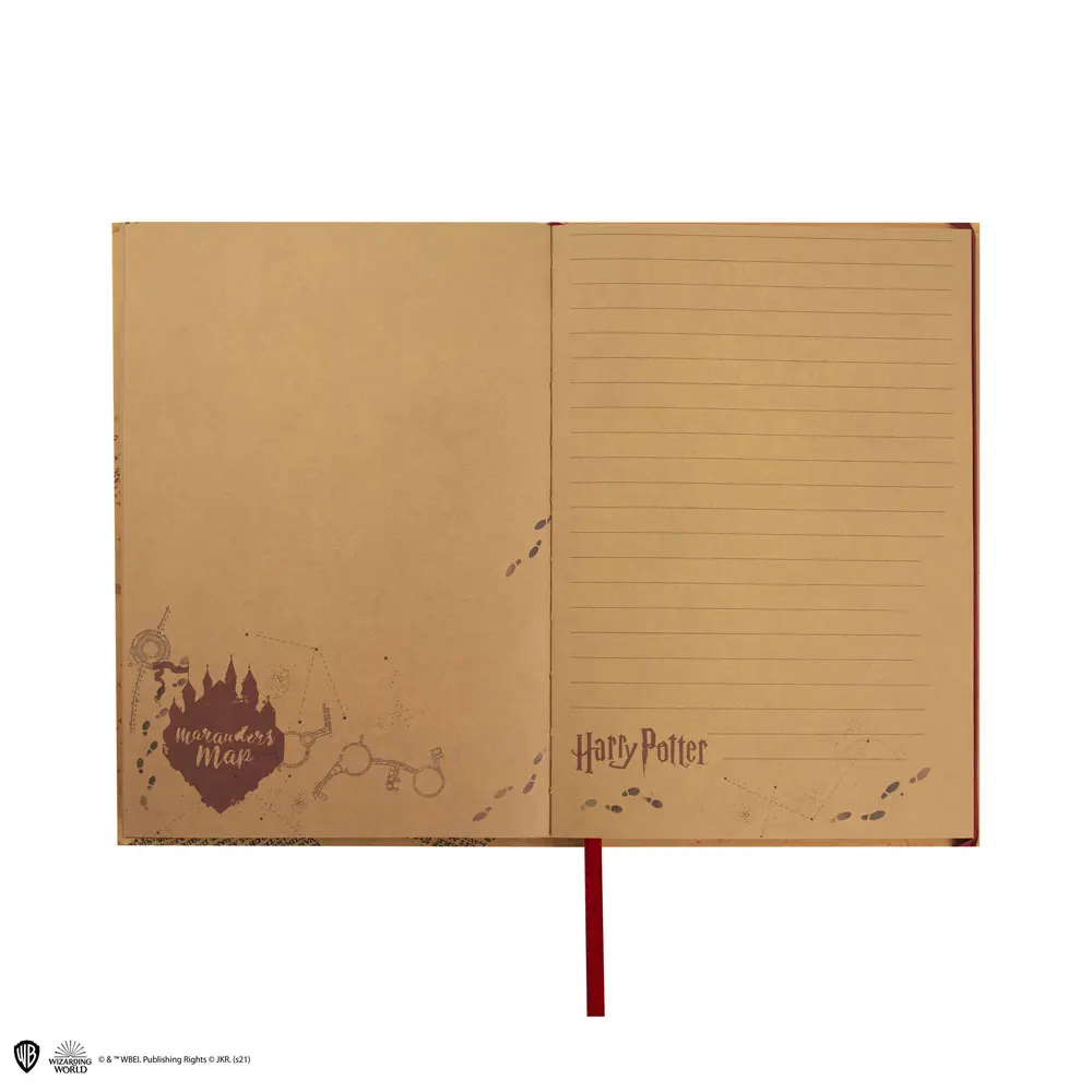 Harry Potter Notebook A5 Marauder's Map termékfotó