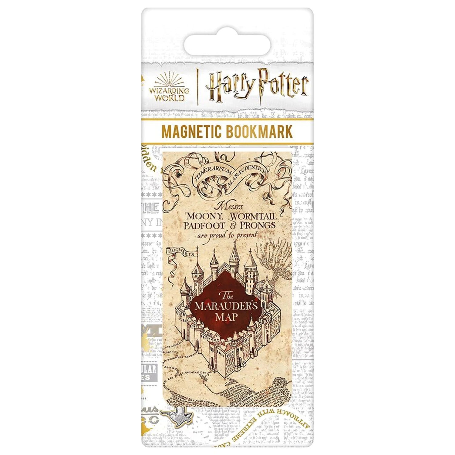 Harry Potter Marauder's Map Magnetic Bookmark product photo