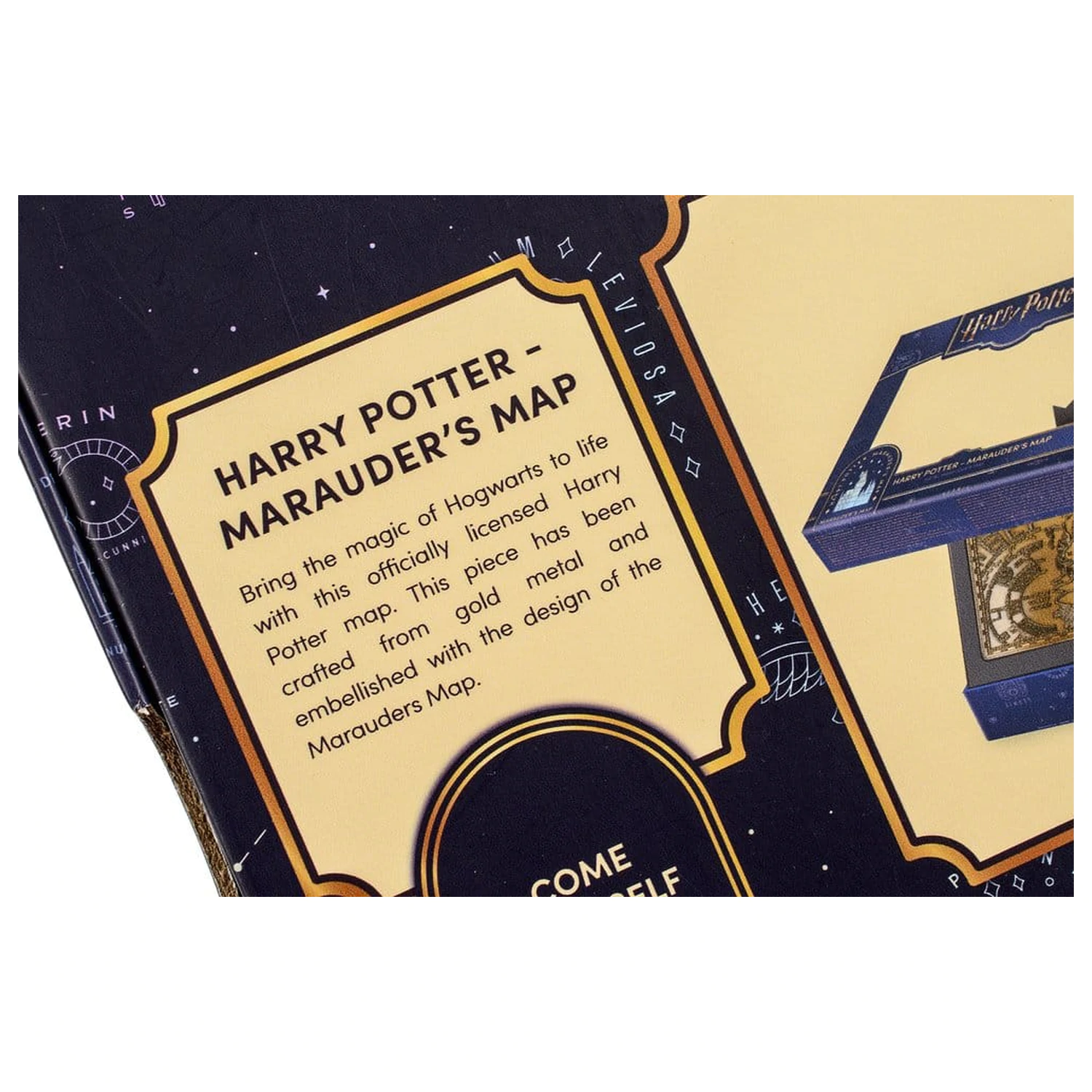 Harry Potter Replica Marauder's Map Metal Map 15 cm product photo