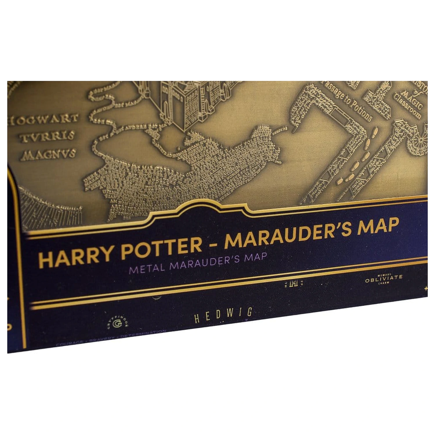 Harry Potter Replica Marauder's Map Metal Map 15 cm product photo