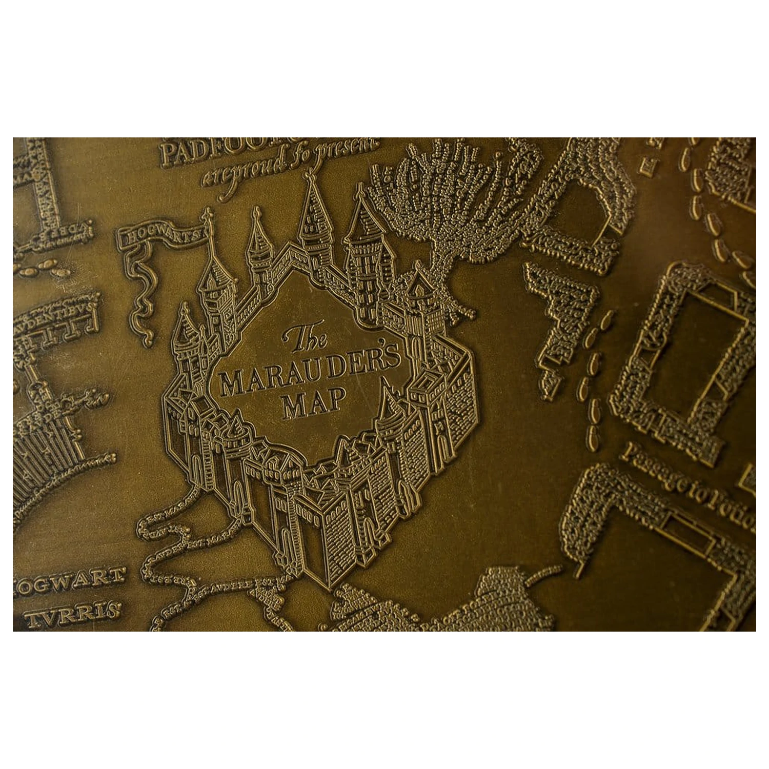 Harry Potter Replica Marauder's Map Metal Map 15 cm product photo