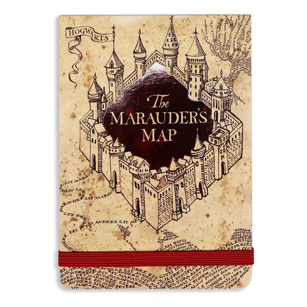 Harry Potter Mini Notebook Marauder's Map product photo