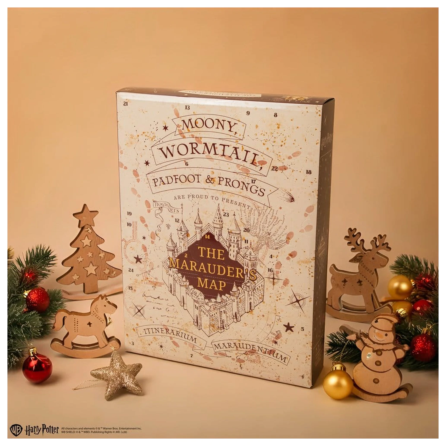 Harry Potter Advent Calendar Marauder's Map New Edition 2026 product photo