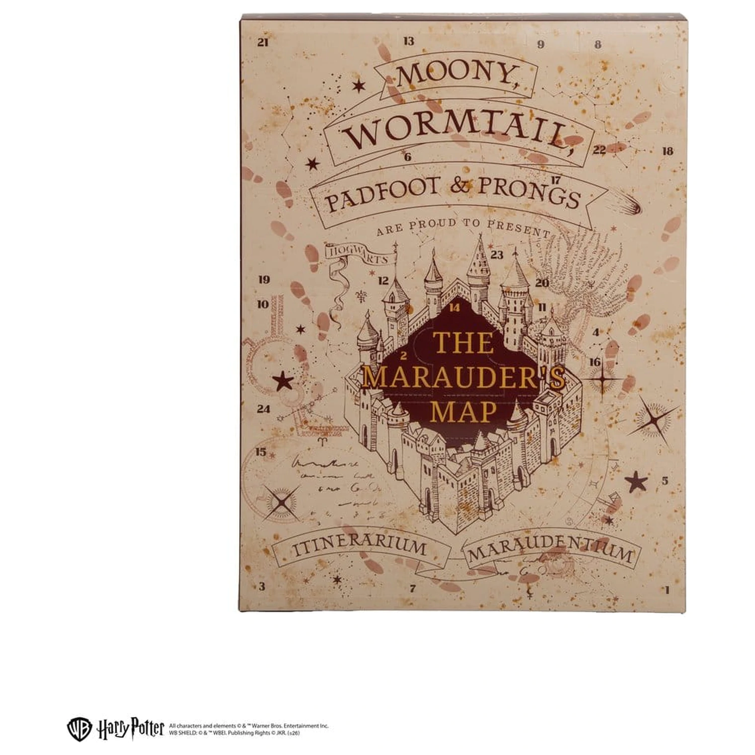 Harry Potter Advent Calendar Marauder's Map New Edition 2026 product photo