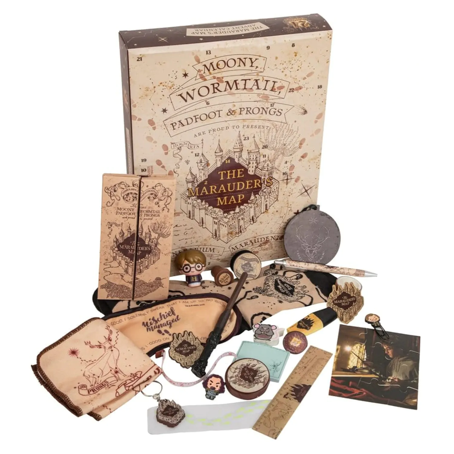 Harry Potter Advent Calendar Marauder's Map New Edition 2026 product photo