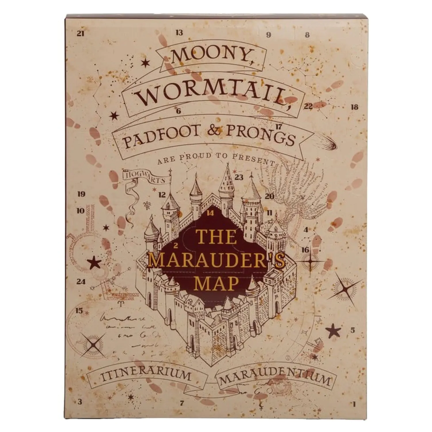 Harry Potter Advent Calendar Marauder's Map New Edition 2026 product photo