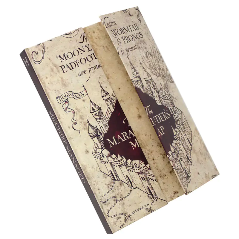 Harry Potter Marauders Map A5 noteboook termékfotó