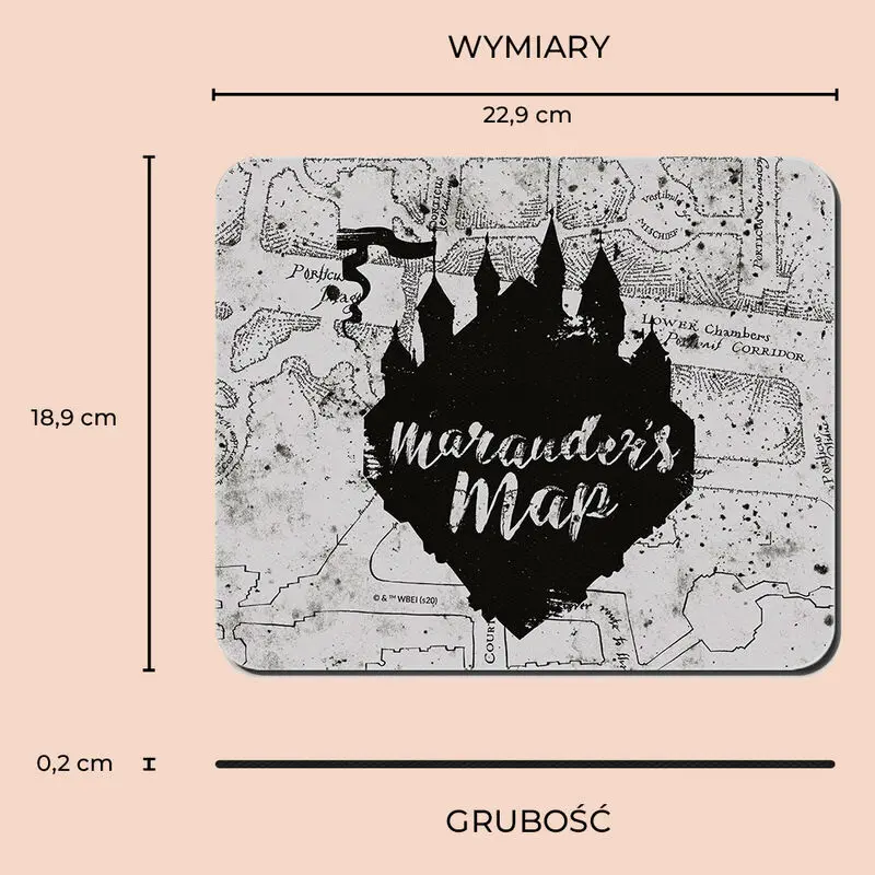 Harry Potter Marauders Map mouse pad termékfotó