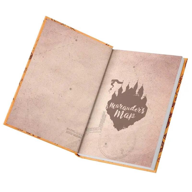Harry Potter Notebook with Light Marauder's Map termékfotó
