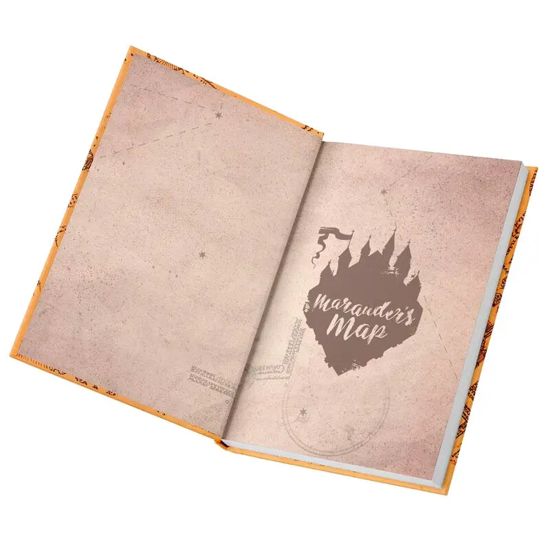 Harry Potter Notebook with Light Marauder's Map product photo