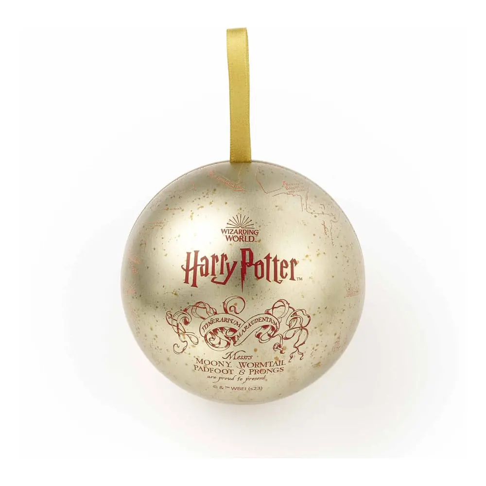 Harry Potter tree ornment with Pin Badge Deck Marauders Map product photo