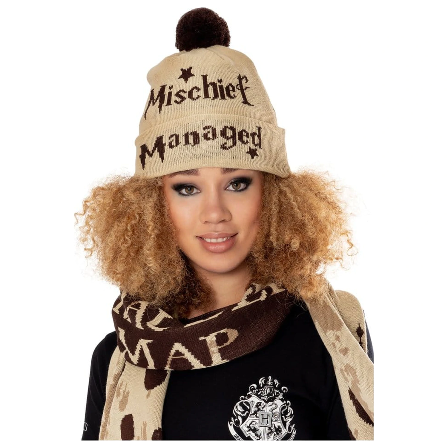 Harry Potter Beanie Marauders Map product photo