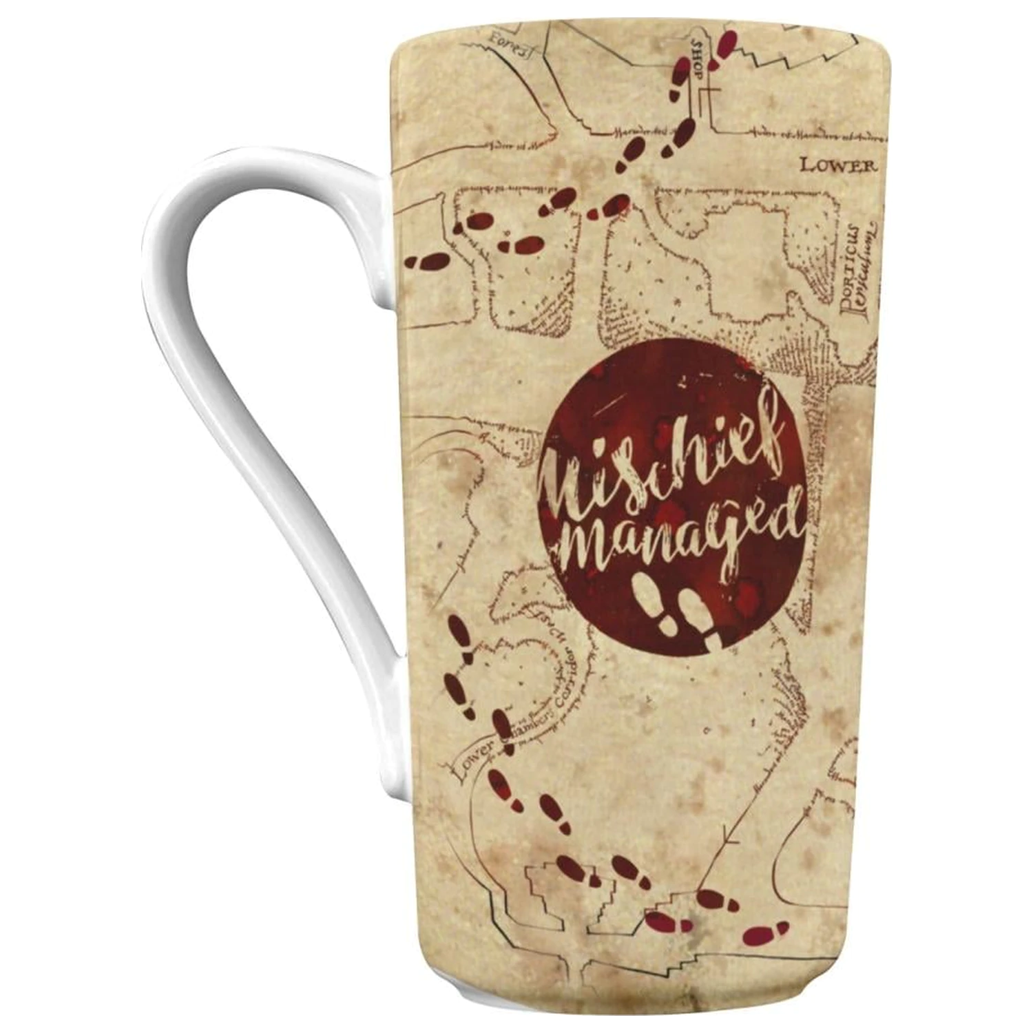 Harry Potter Marauders Map Latte Mug  product photo