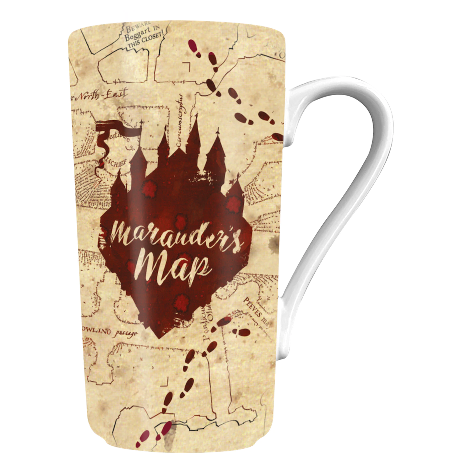Harry Potter Marauders Map Latte Mug  product photo