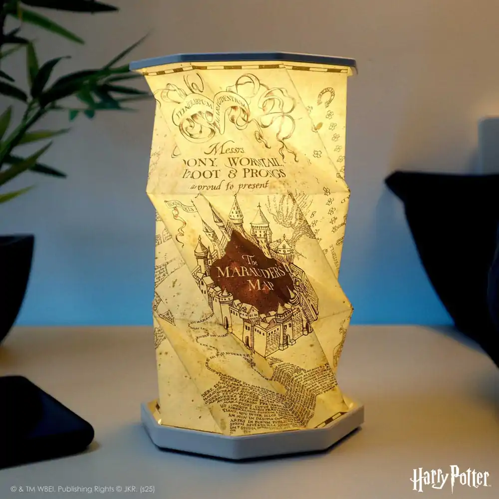 Harry Potter foldable Lamp Marauders Map 15 cm product photo