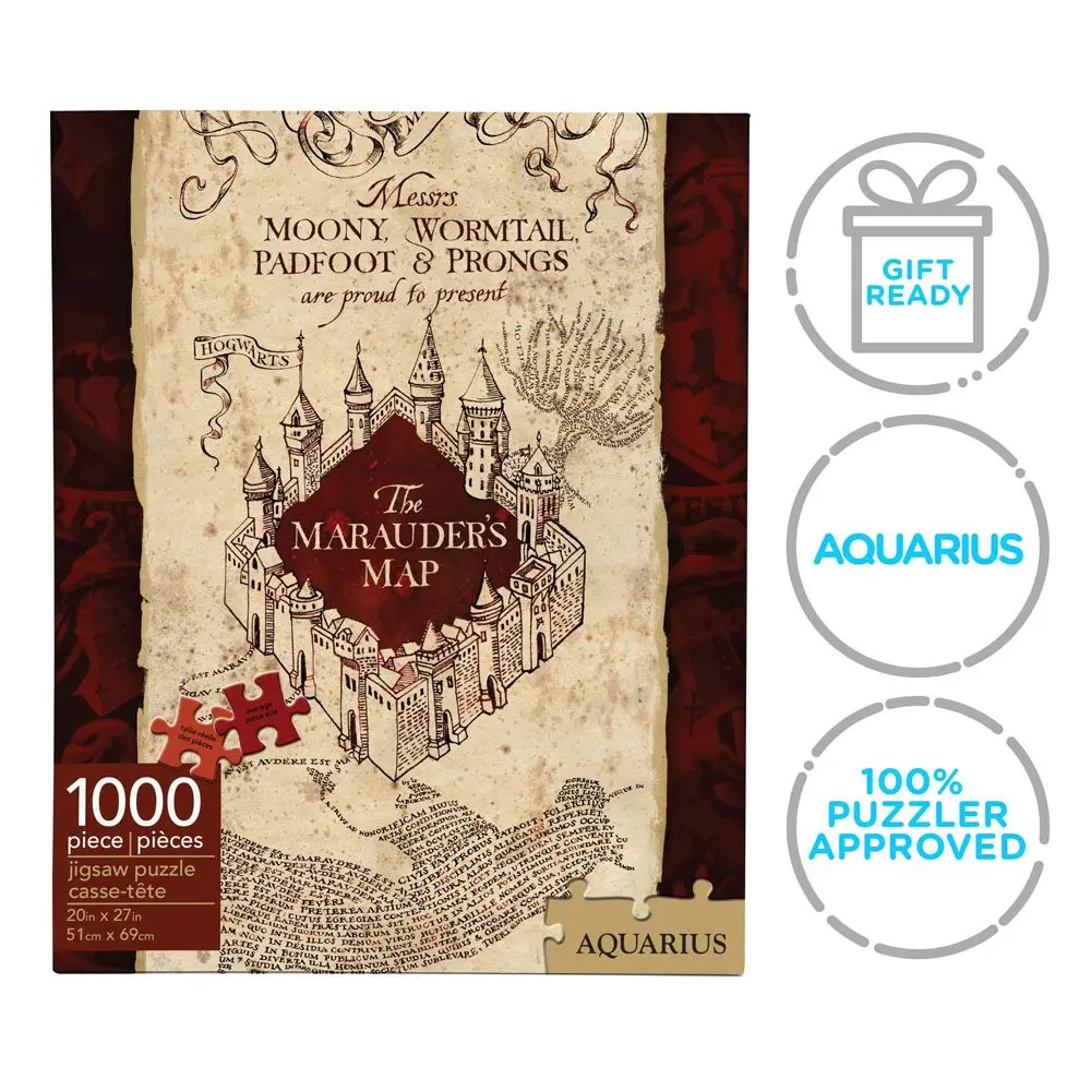 Harry Potter Jigsaw Puzzle Marauders Map (1000 pieces) product photo