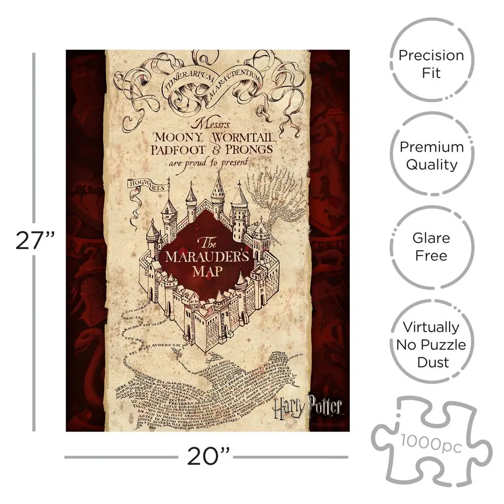 Harry Potter Jigsaw Puzzle Marauders Map (1000 pieces) product photo