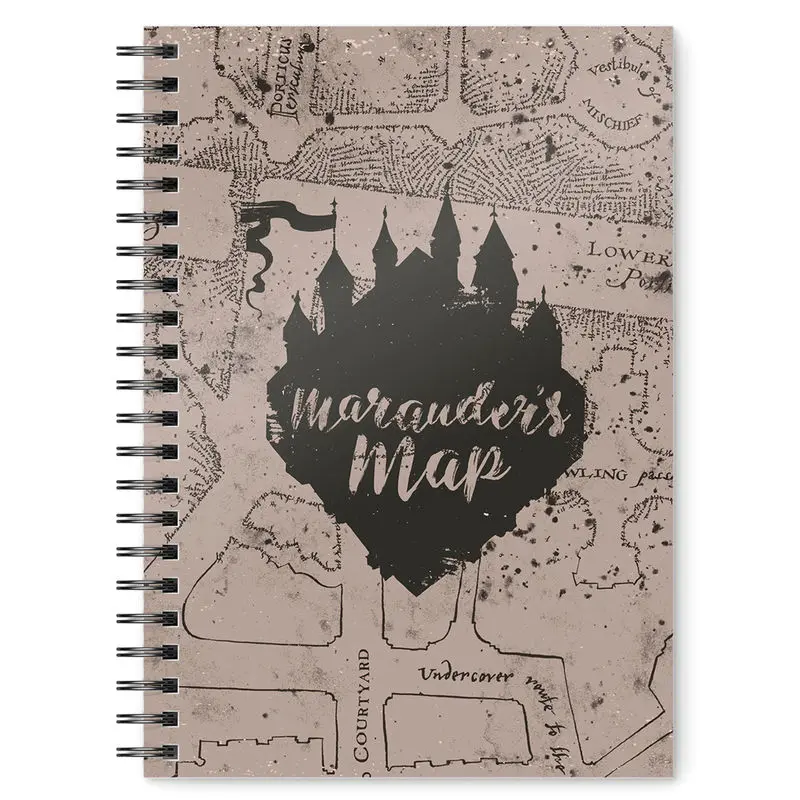 Harry Potter Notebook Marauders Map product photo