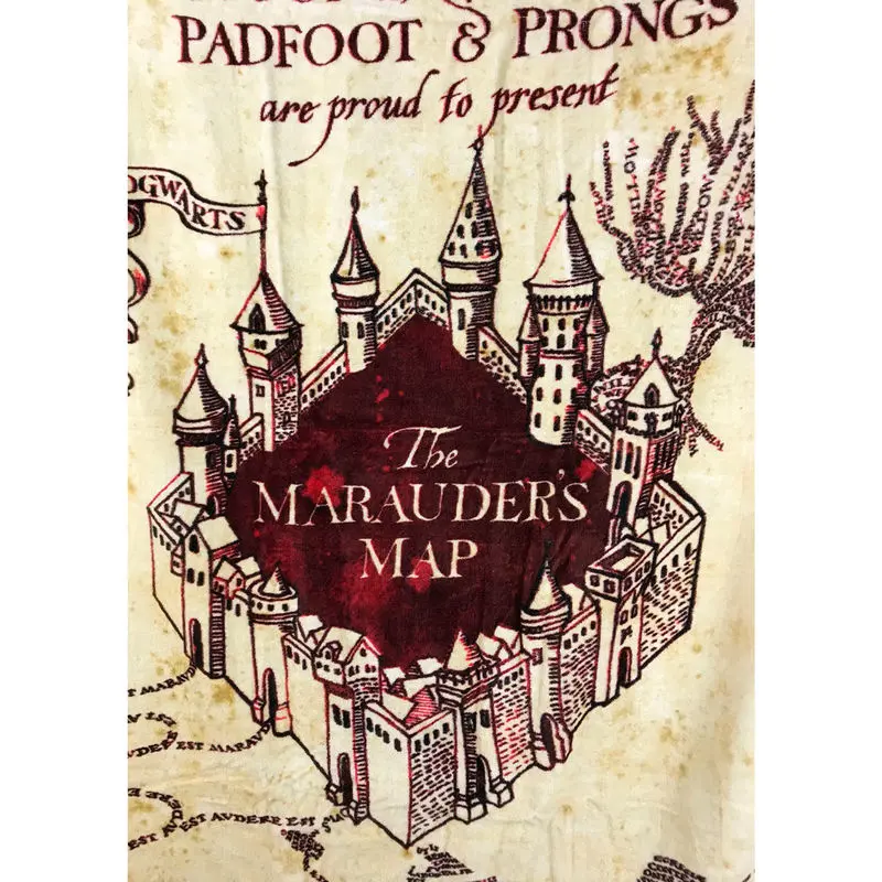 Harry Potter Towel Marauder's Map 150 x 75 cm product photo