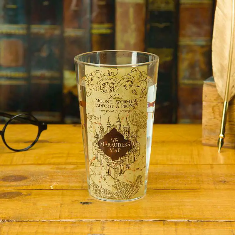 Harry Potter Glass Marauders Map product photo