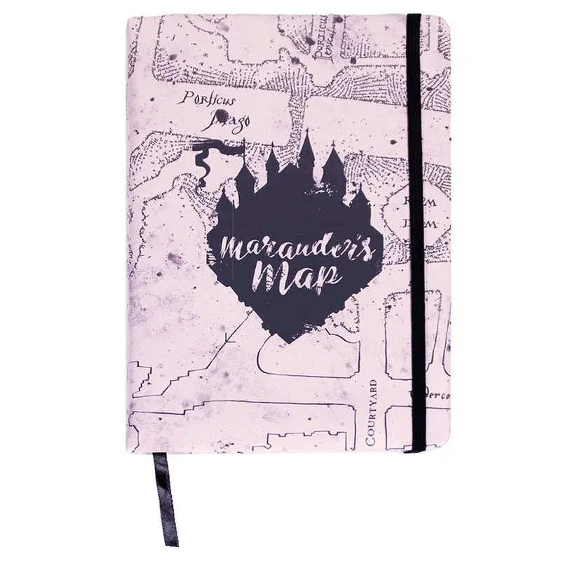 Harry Potter Premium Notebook A5 Marauder's Map product photo