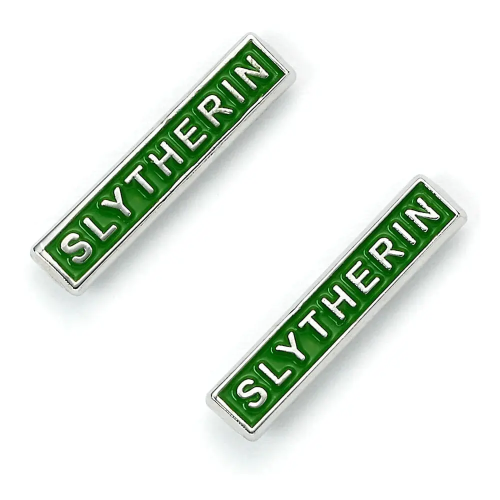 Harry Potter Earrings 3-Pack Slytherin (Silver plated) product photo