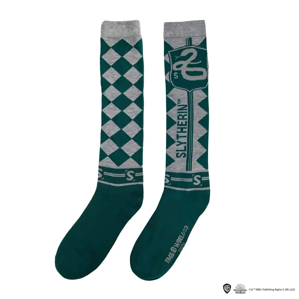 Harry Potter Knee-high socks 3-Pack Slytherin termékfotó