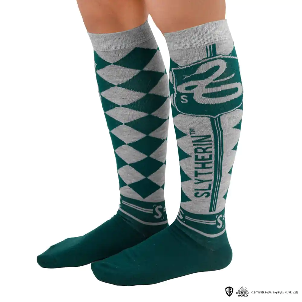 Harry Potter Knee-high socks 3-Pack Slytherin termékfotó