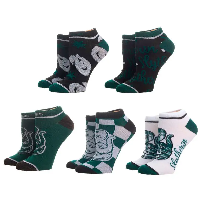 Harry Potter Slytherin pack 5 socks product photo