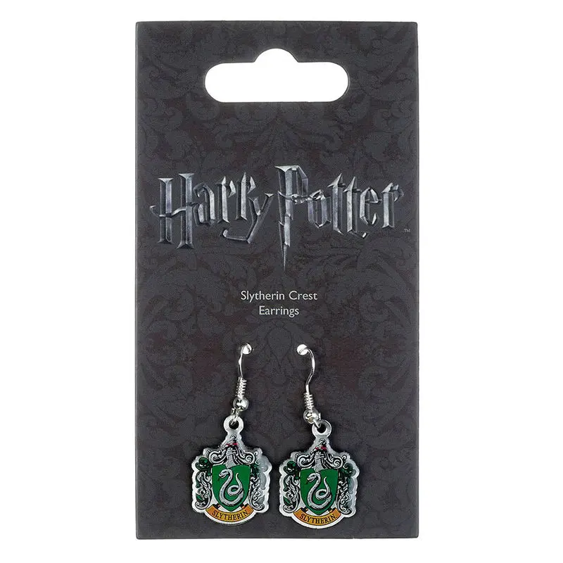 Harry Potter Slytherin Crest earrings product photo