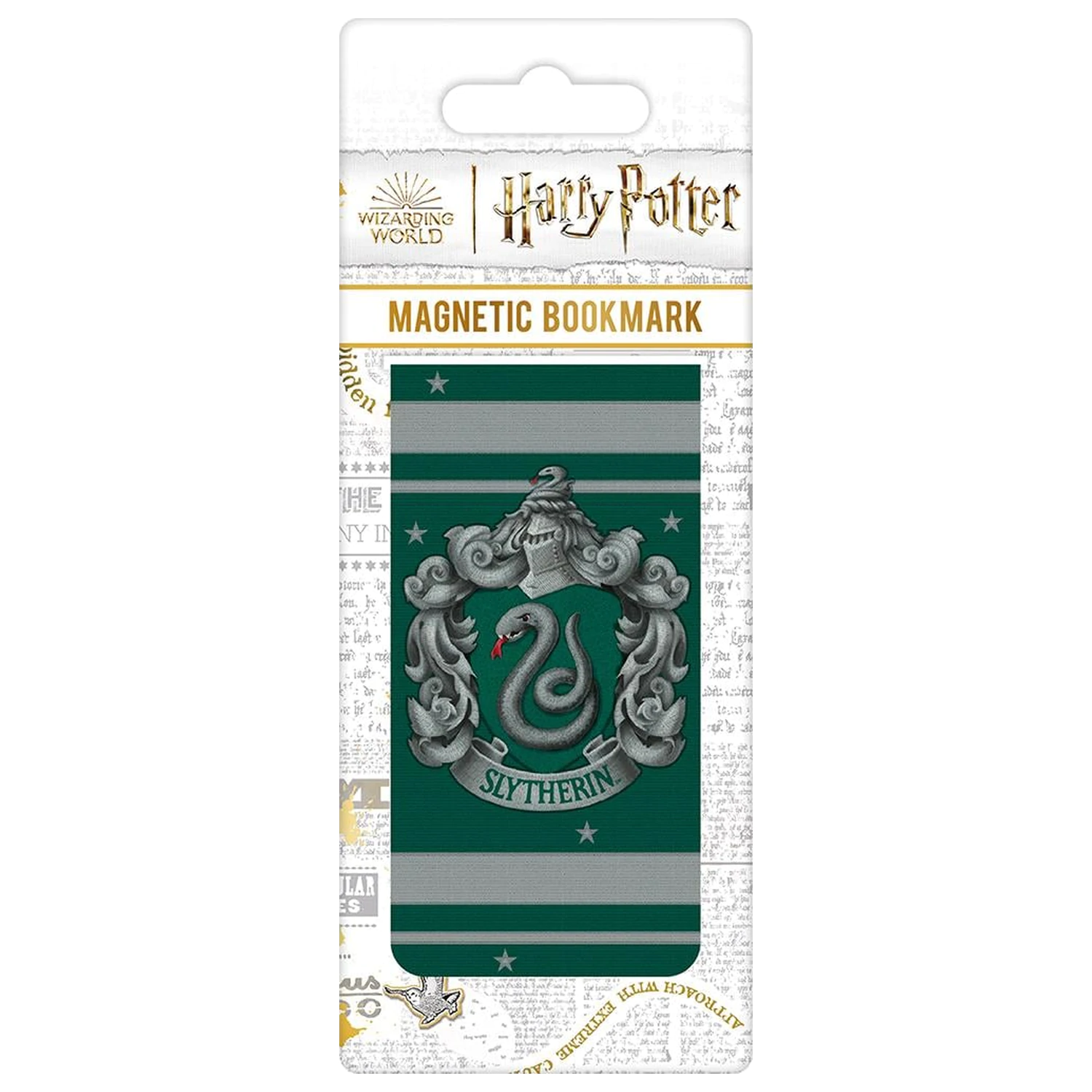 Harry Potter Slytherin Crest Magnetic Bookmark product photo